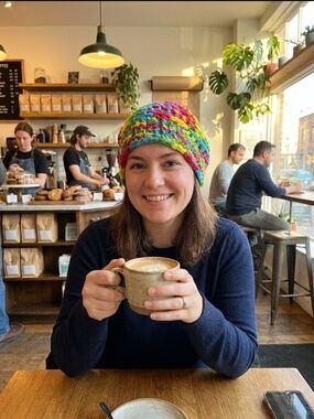 Multicolor Slouchy Knit Beanie